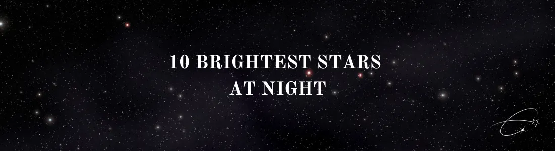 10 Brightest Stars at Night
